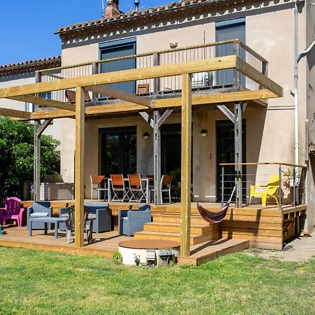Maison, Piscine&vue Sur La Cité De Villa